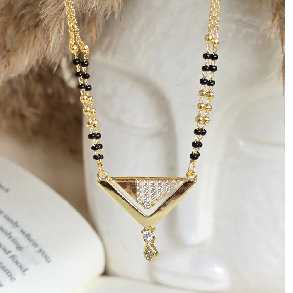 Aurora Crystal Drop Mangalsutra