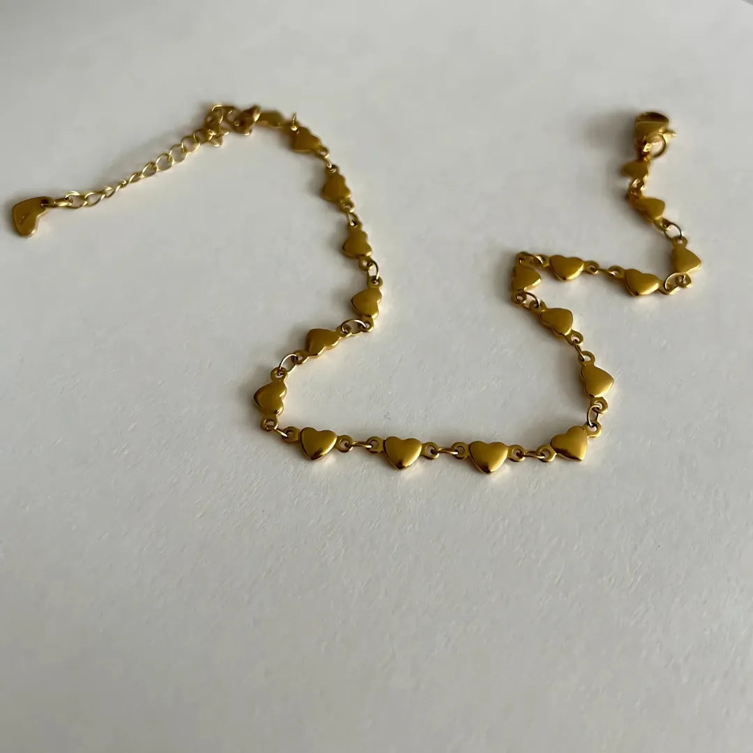 Beau Anklet - 18k Gold Plated Anti Tarnish