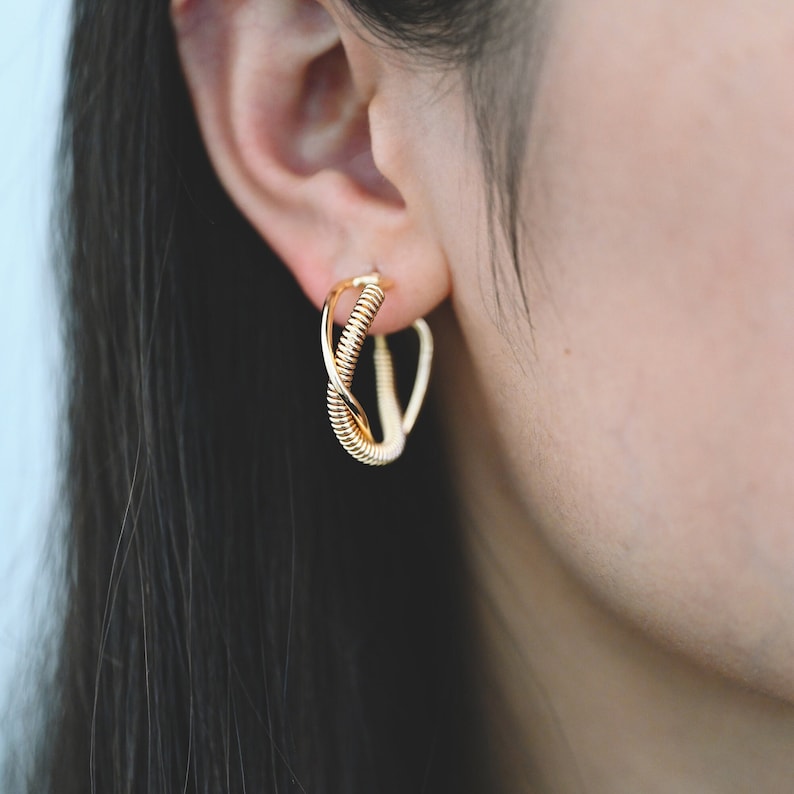 Bloom 18k Gold Plated Earrings