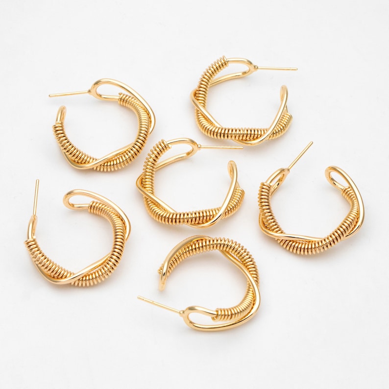 Bloom 18k Gold Plated Earrings