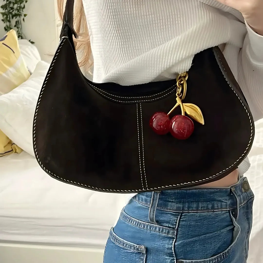 Cherry Bag Charm - 18k Anti Tarnish Accessories