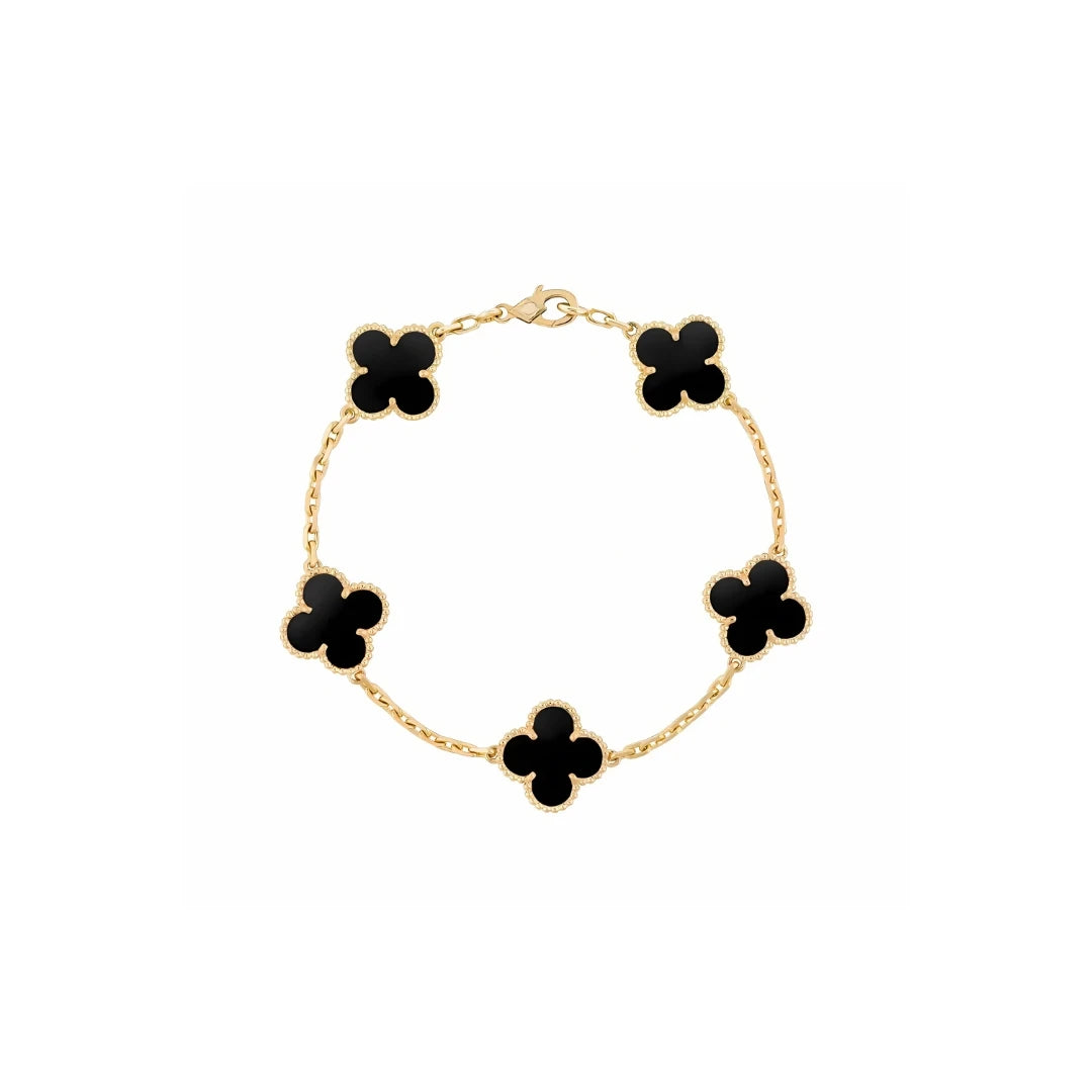 Clover Bracelet for Women - 18K Gold Plated & Anti Tarnish