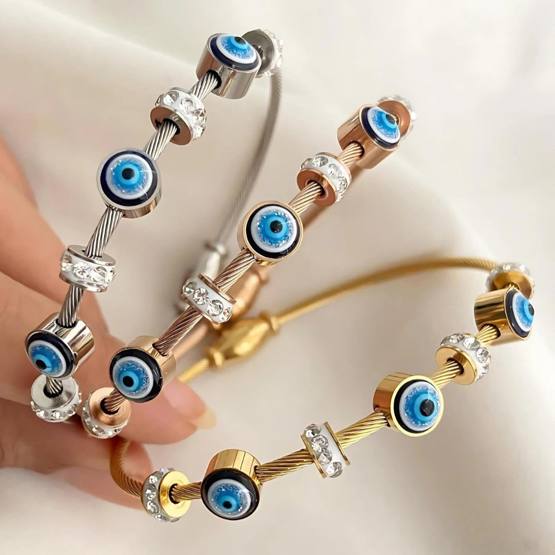 Evil Eye Bracelet Combo Pack