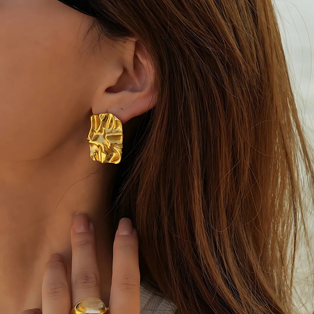 Golden Rush Earrings - 18K Gold Plated Jewellery