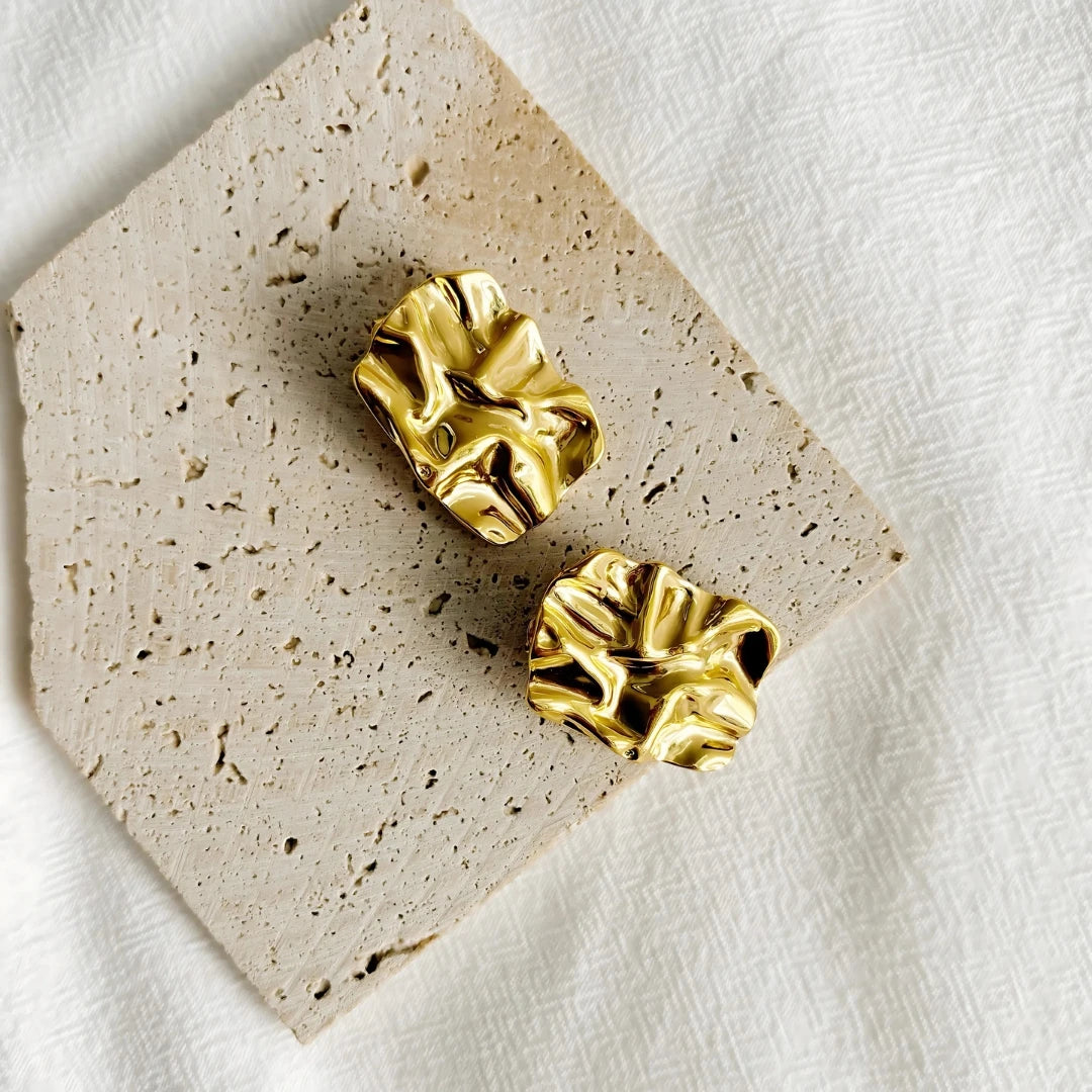 Golden Rush Earrings - 18K Gold Plated Jewellery