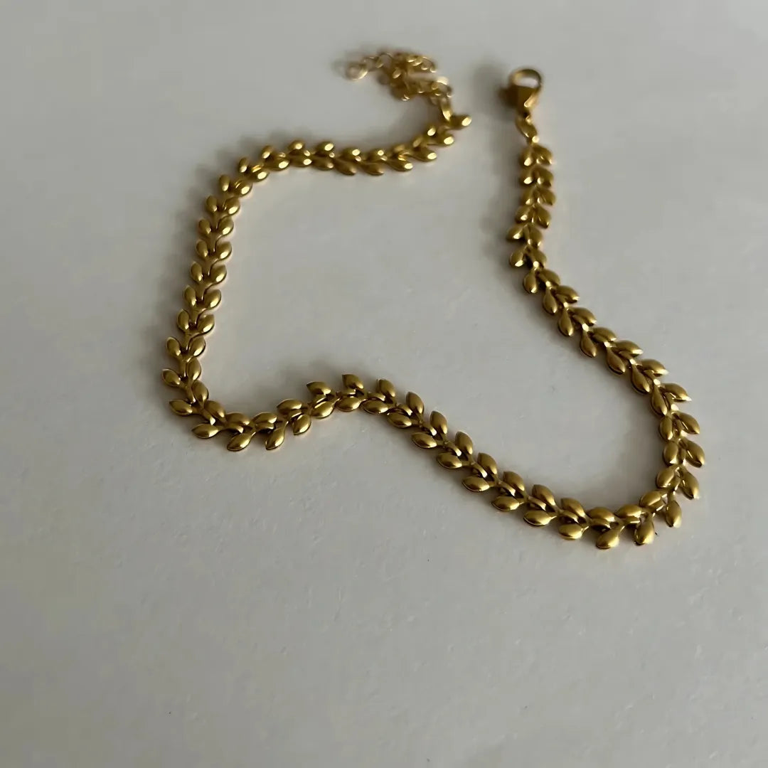 Izabella Anklet - 18k Gold Plated Anti Tarnish