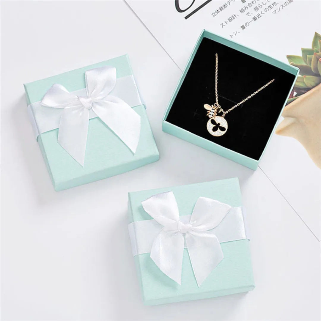 Bowknot Blue Gift Box