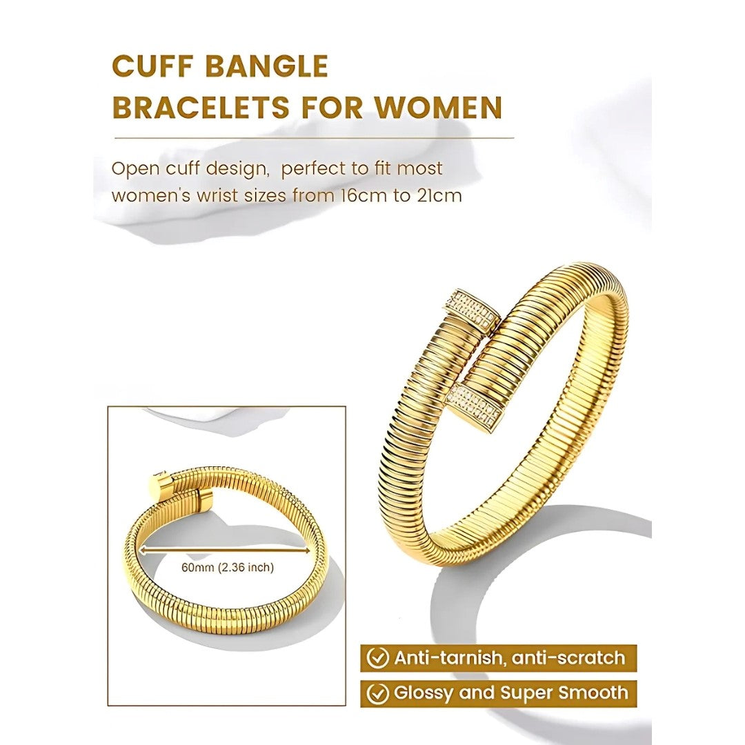 Serpenti Snake Cuff Bracelet for Women