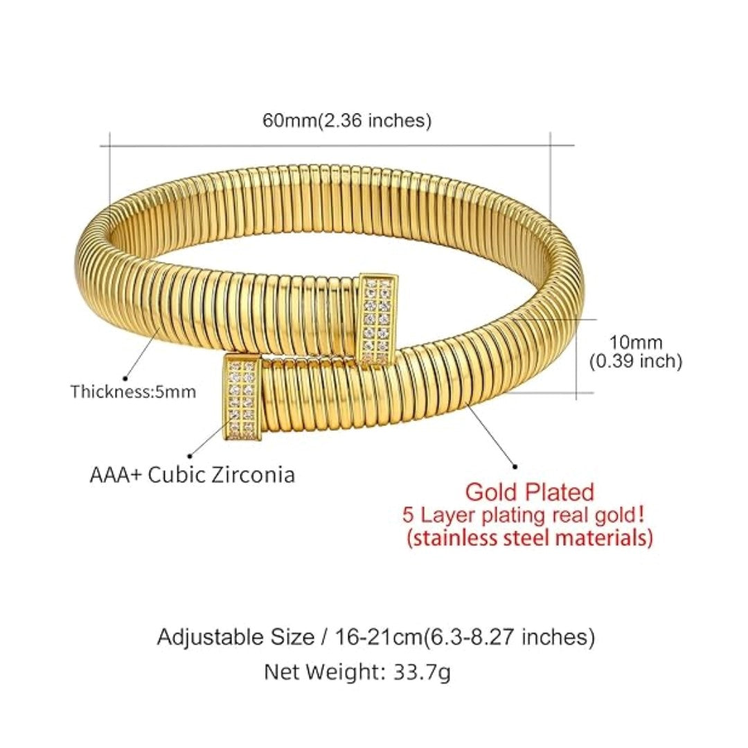 Serpenti Snake Cuff Bracelet for Women
