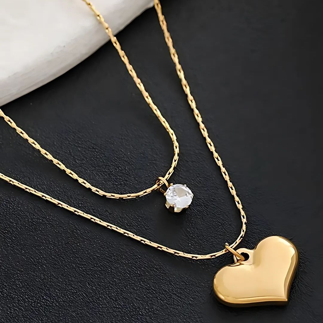 Sweetheart 18k Gold Plated Necklace