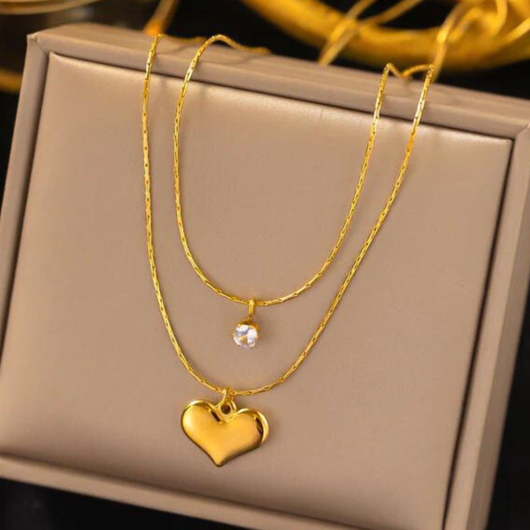 Sweetheart 18k Gold Plated Necklace