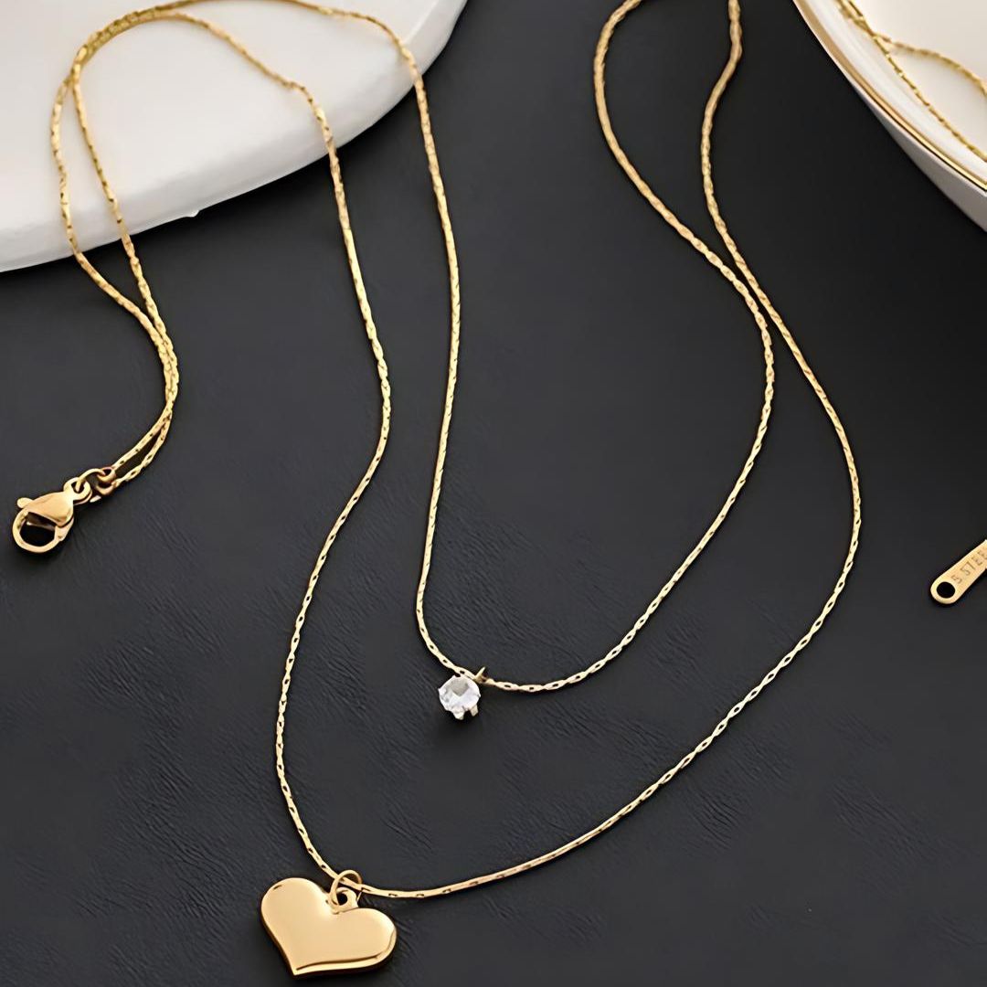 Sweetheart 18k Gold Plated Necklace