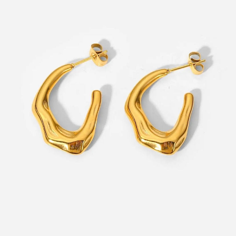 Vero Half Hoop Earrings