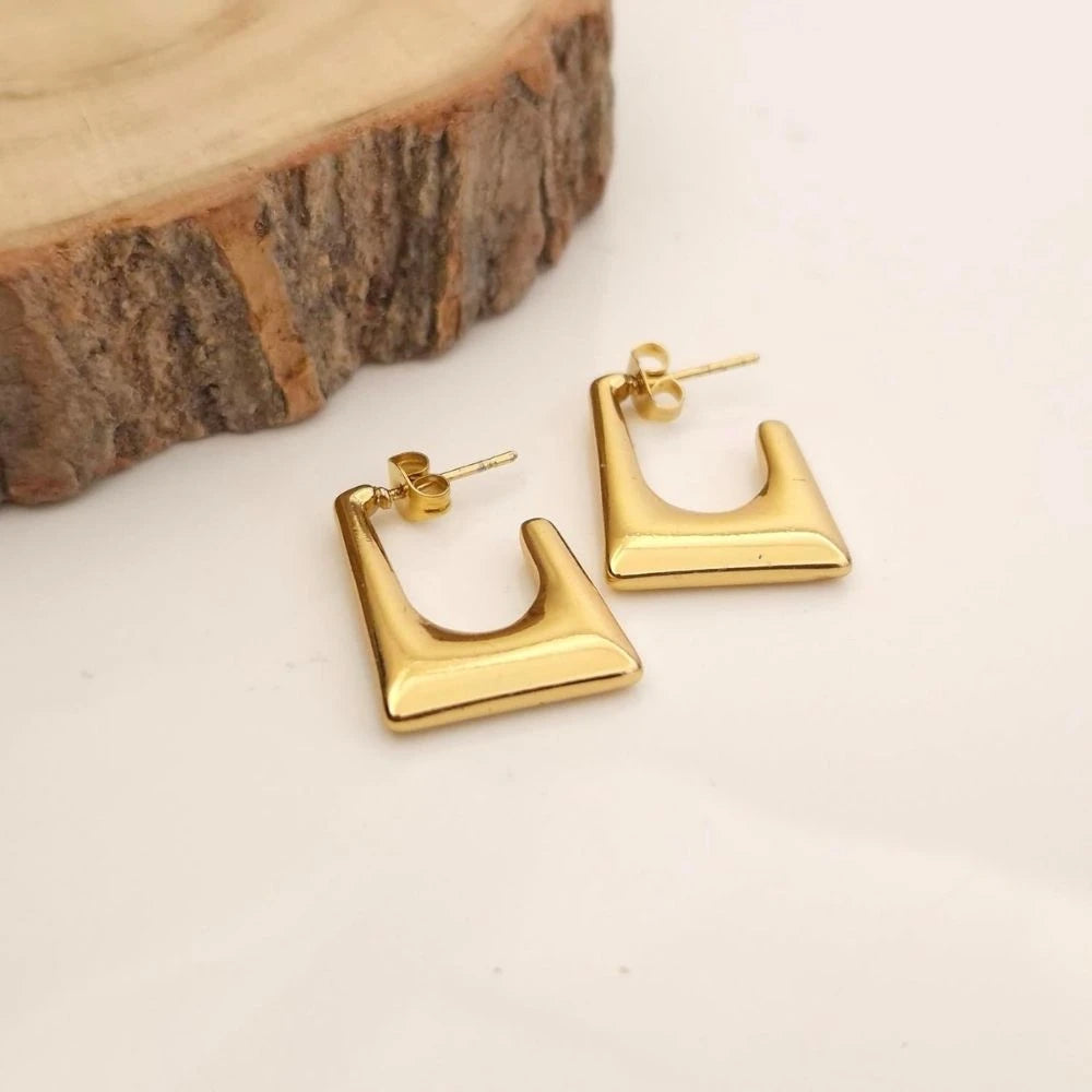 Verona Earrings - Anti Tarnish 18k Gold Plated