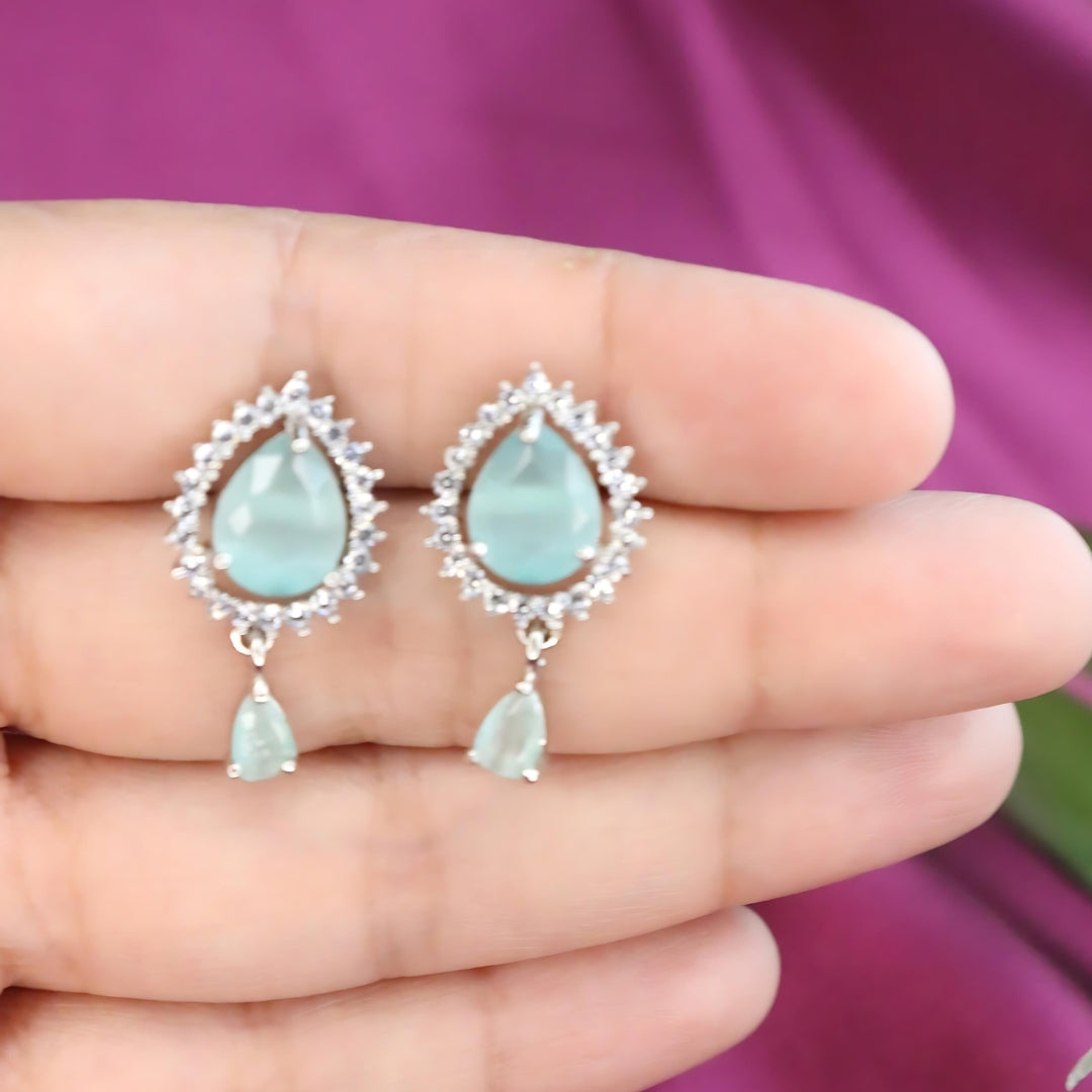 Blue Drop AD Earrings