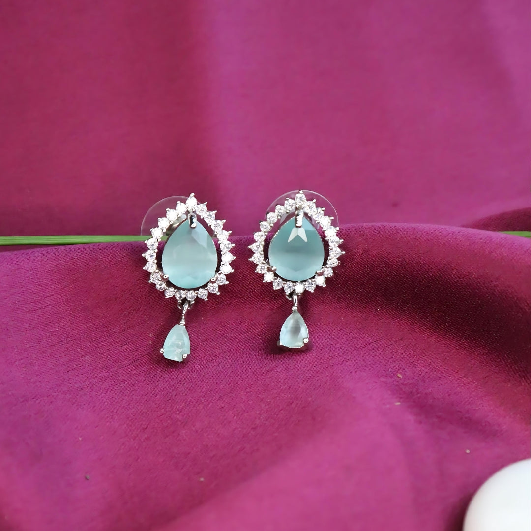 Blue Drop AD Earrings