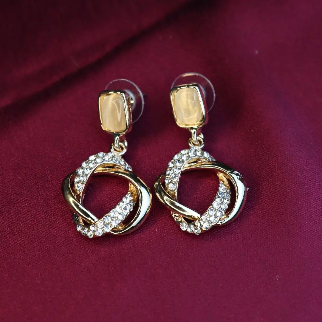 Small Anti Tarnish Hang Earrings