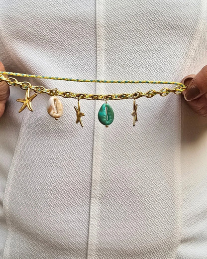 Beach Babe Chain Bracelet - 18k Anti Tarnish