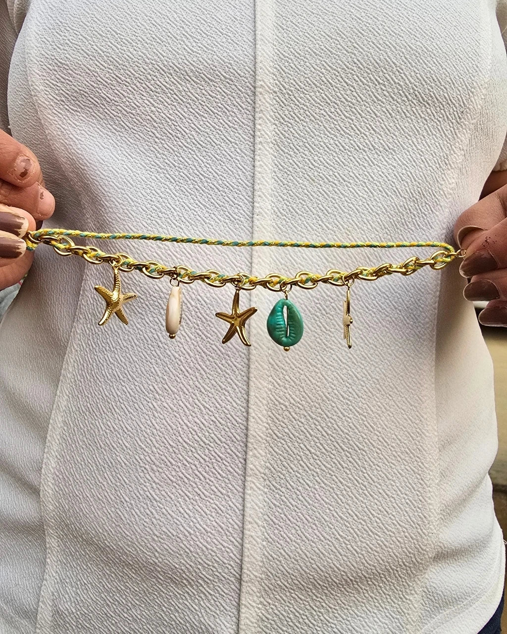 Beach Babe Chain Bracelet - 18k Anti Tarnish