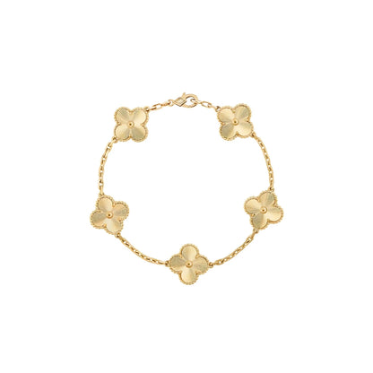 Clover Bracelet for Women - 18K Gold Plated & Anti Tarnish