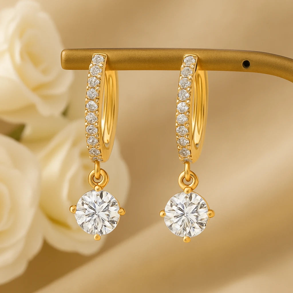 Diva Diamond Hoops
