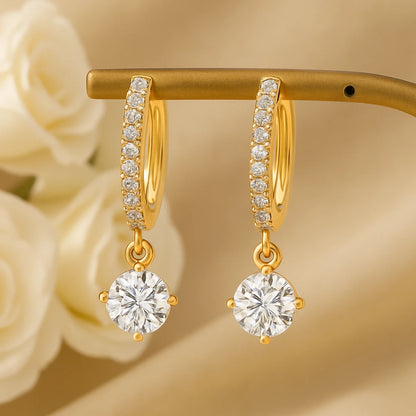Diva Diamond Hoops