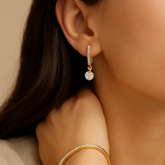 Diva Diamond Hoops