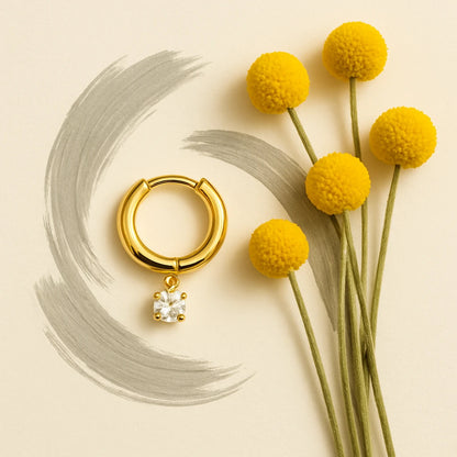 Fallen Diamond Earrings - Demi FIne Anti Tarnish Earrings