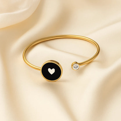 Heart Affair Bracelet - 18k Gold Plated Bracelet