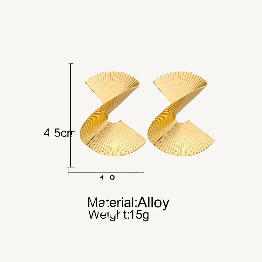 Juliana Earrings - 18K Gold Plated