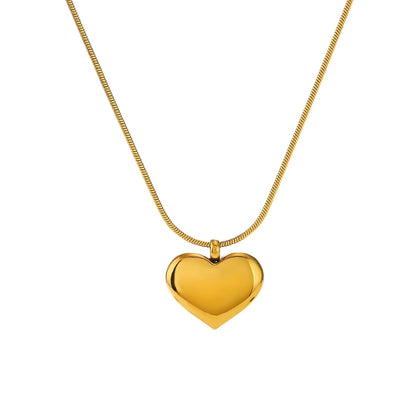 Laila Heart Pendant - 18k Gold Plated Pendant