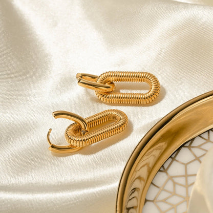 Lyra Earrings - 18K Demi Fine Anti Tarnish Earrings
