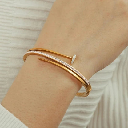 Nail Crystal Bracelet