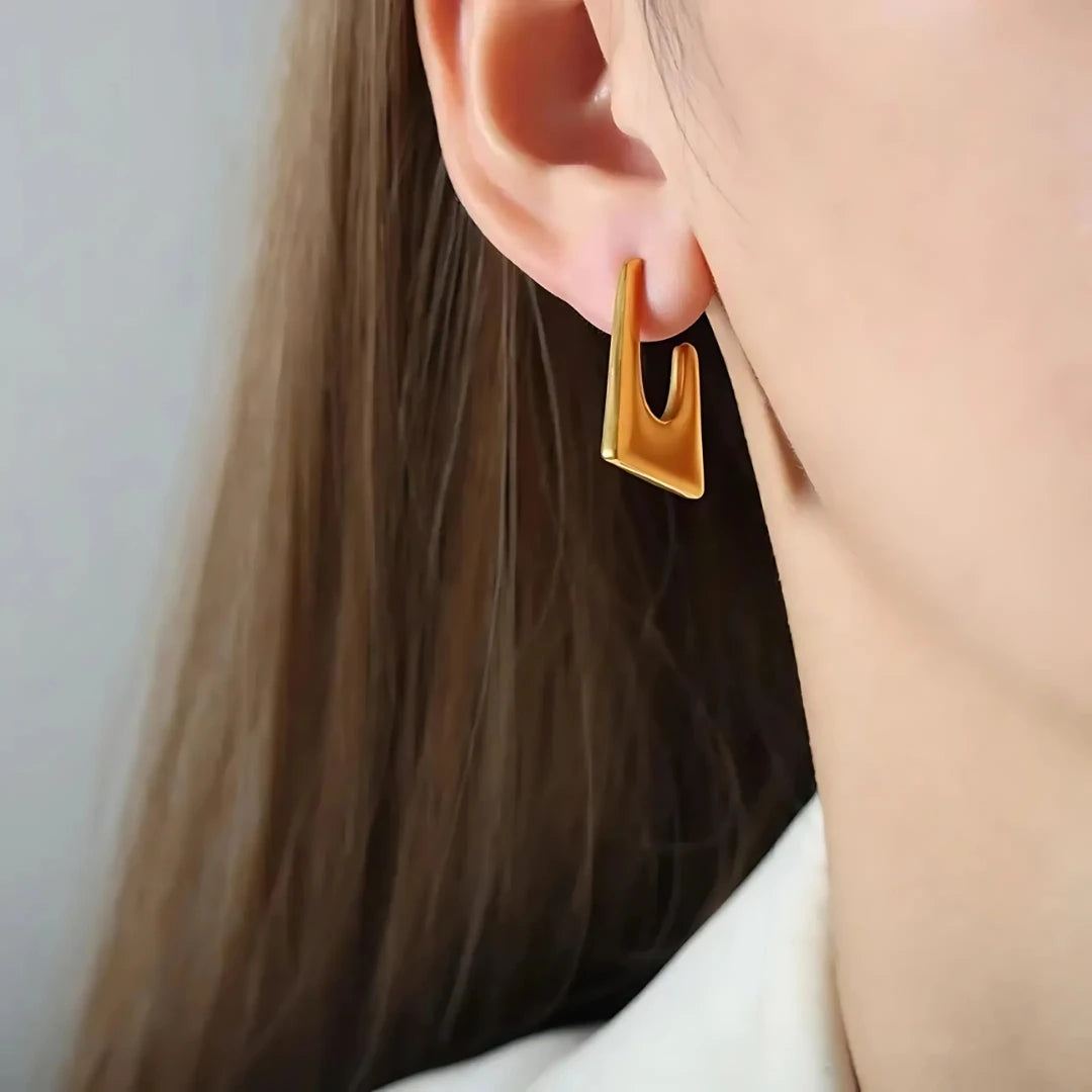 Niara Earrings - 18K Gold Plated