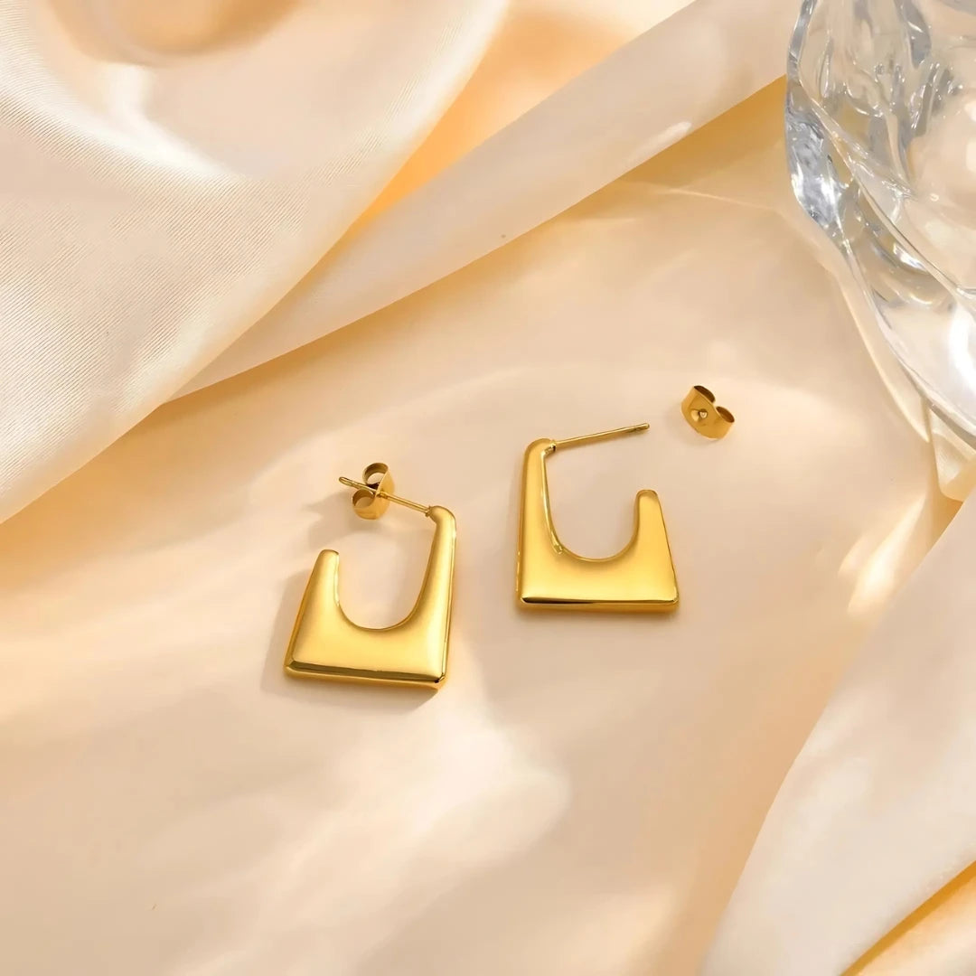 Niara Earrings - 18K Gold Plated