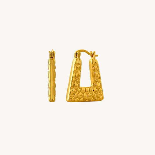 Tipsy Closet Western Hoops - 18k Gold Plated