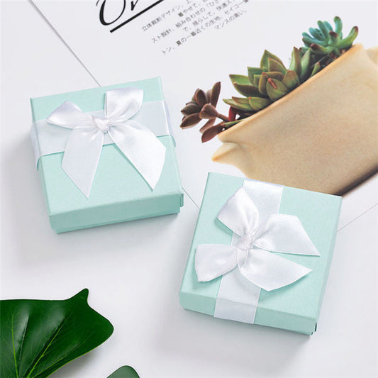 Bowknot Blue Gift Box