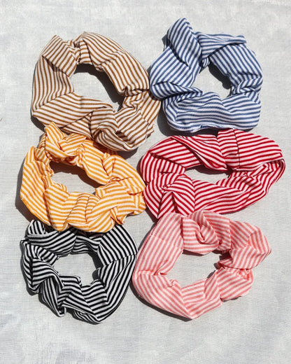 Lining Multicolor Scrunchies (Random 6 pcs)