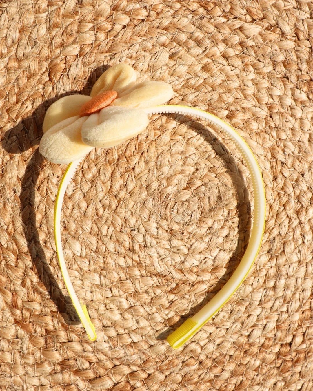 Yellow Flower Hair Band (1 Pc)